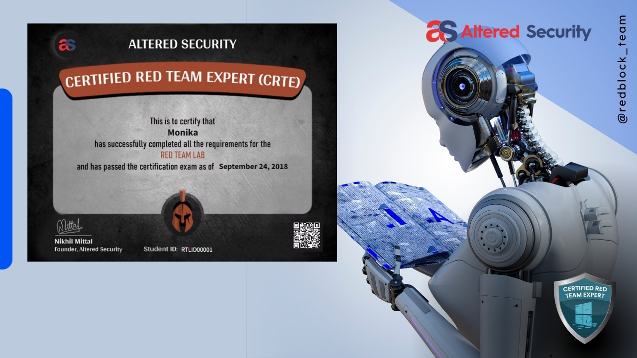 Certified Red Team Expert