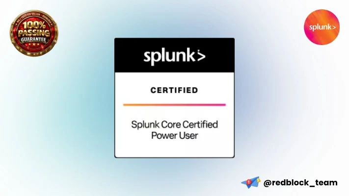 	Splunk Core Certified Power User