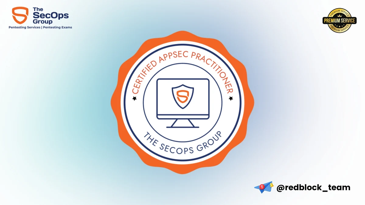Certified AppSec Practitioner