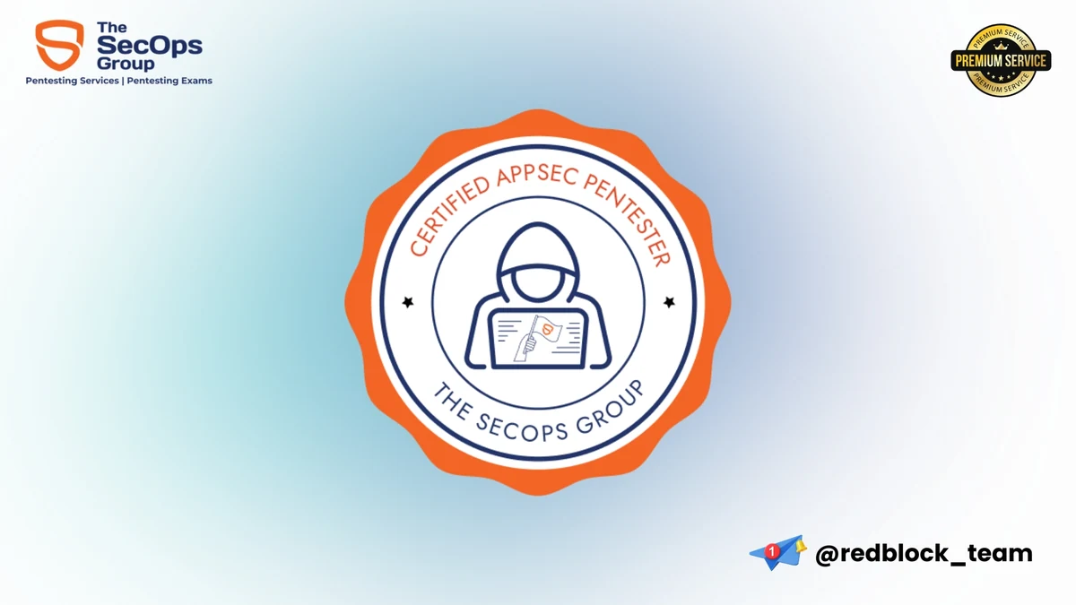 Certified AppSec Pentester