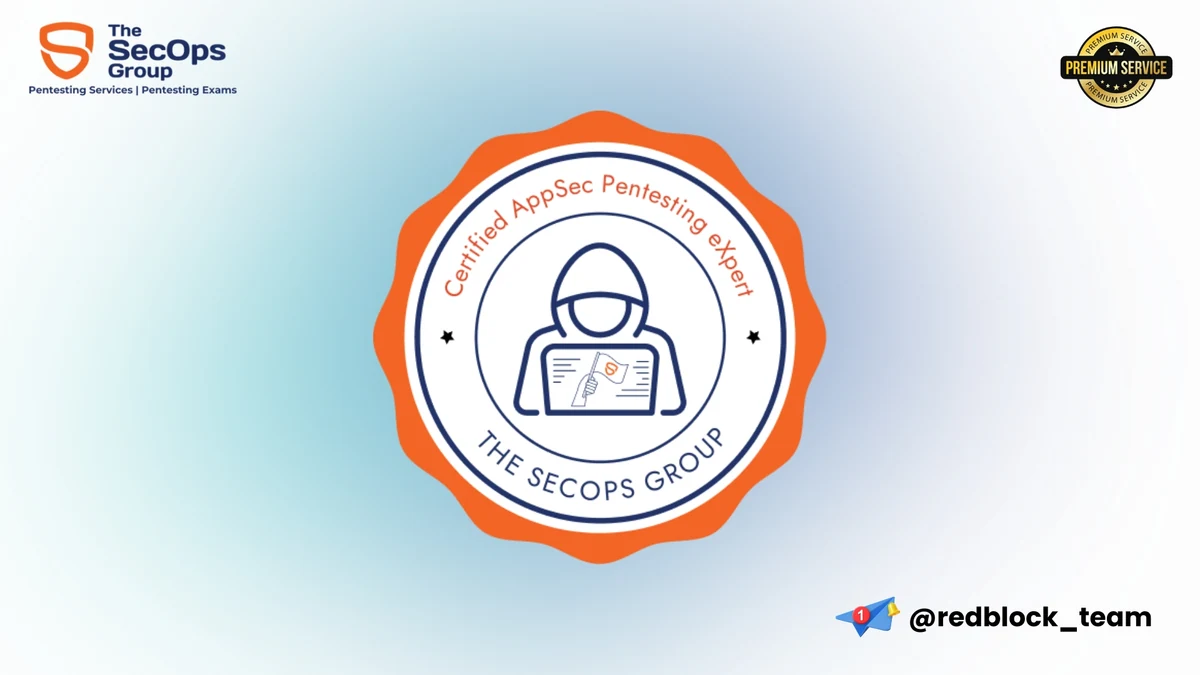 Certified AppSec Pentesting eXpert