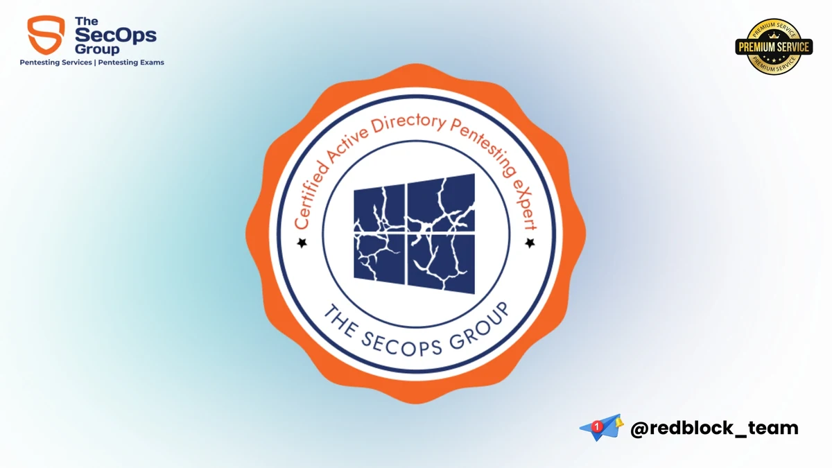 Certified Active Directory Pentesting eXpert