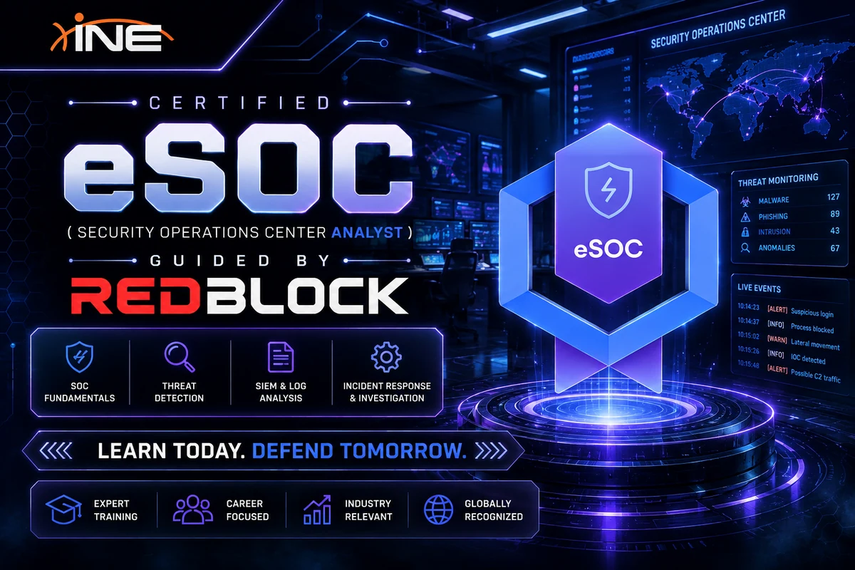 eSOC Exam - Guided By RedBlock